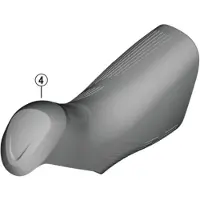Shimano Couvre-leviers De Vélo St-r9250 2 Unités