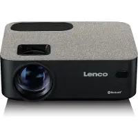 Ginza.se LPJ-700BKGY - Projecteur LCD avec Bluetooth - Jusqu'à 400 cm de taille de projection - Entrée USB - Lecteur de carte SD