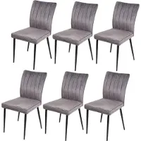 MCW Chaise de salle à manger -K16 (lot de 6)