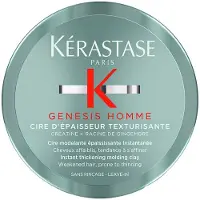 Kérastase Genesis Homme Cire D'Épaisseur Texturisante pâte coiffante pour cheveux fins ou clairsemés pour homme 75 ml