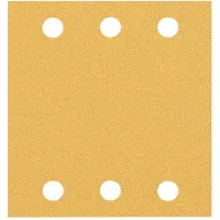 Bosch EXPERT 2608900892 - EXPERT Abrasif C470 Best for Wood and Paint, 115 x 107 mm, grain 80, 6 trous, 10x