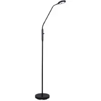 Artdelight Lampadaire design Ufo noir