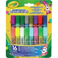 Crayola Bâtons de colle à paillettes (183 g, 16x)
