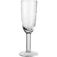 Broste Copenhagen Ensemble de 12 flûtes à champagne martelées