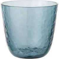 Broste Copenhagen Verres martelés bleus, lot de 12 pièces