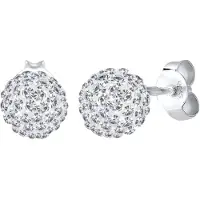 Elli Boucles d'oreilles argent