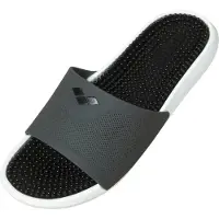 Arena Claquettes / Tongs 'MARCO' gris foncé / noir / blanc