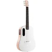 Lava Music Lava ME Play 36" Light Peach/Frost White Guitare acoustique-électrique