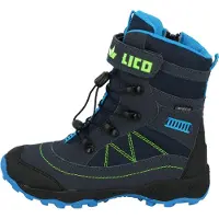 Lico Bottes 'Sundsvall' marine / aqua / citron vert
