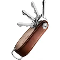 Northwall Porte-clés / Organisateur de clés - 100% cuir véritable - Organisateur de clés Porte-clés - 2 à 7 clés (marron)