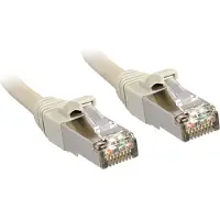 Lindy Câble 45583 S/FTP Cat6, gris, 2.00m LSOH, protocole de test inclus