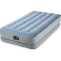 Intex Matelas gonflable simple 191x99x36 cm avec pompe électrique intégrée USB Bed 64157