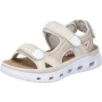 Rieker Sandales pour femmes 64074-60 beige 40