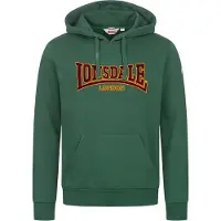 Lonsdale Sweat-shirt 'Classic' vert foncé / orange / noir