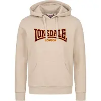 Lonsdale Sweat-shirt 'Classic' sable / jaune / bourgogne
