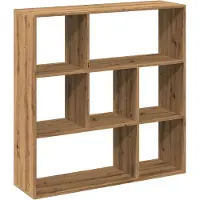 vidaXL Étagère séparatrice de pièce chêne artisanal 102x29x103,5 cm
