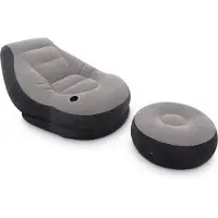 Intex chaise gonflable avec repose-pieds 68564