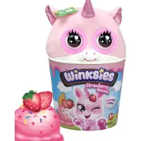 Silverlit Winksies Strawberry Unicorn, Licorne, 3 ans(a), Interactif, Son, AA, Piles incluses