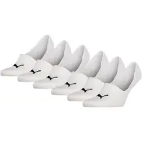 Puma Chausettes Mid Cut Footie Senior (lot de 6)