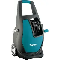 Makita HW111 nettoyeur haute pression Compact électrique 370 l/h 1700 W Noir, Turquoise