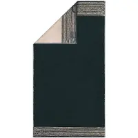 Cawö Serviette de Douche Cawö Two-Tone Black