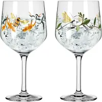 Ritzenhoff Set calice à gin Botanic Glamour, Verres à cocktail, Transparent
