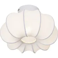 QAZQA Plafonnier Japandi blanc 27cm - Plu Asyesha