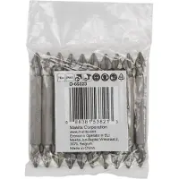 Makita Zubehör D-65523 Schraubenbit PH1 x 65 mm Doppelseitig Pro 10 Stück