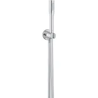GROHE Euphoria Cosmopolitan Stick Ensemble douchette à main - 1 jet - avec support - avec coude de raccordement mural - flexible lisse - 150cm - chrome 26404000