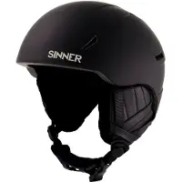Sinner Casque de Ski Sinner Crest Matte Black-S