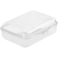 Rotho Boîte à lunch - - FUN - 2,35 l - Bleu aqua - Fermeture par clip