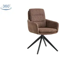 Molecule Chaise Isolde | 59 x 65 x 93 cm | Marron