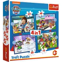 Trefl Puzzle 4w1 Dog Matters Viacom PAW Patrol 34650