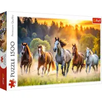 Trefl Puzzle Chevaux Sauvages - 1500 pièces