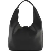 Tom Tailor Sacs à bandoulière Filipa, Hobo Bag L, black, Noir