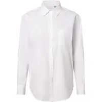 Gant pour femme. 4300212 Chemise Relaxed Fit en popeline blanche (36), Casuel, Coton, Manche longue