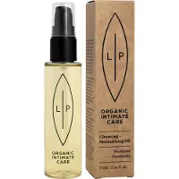 Lip Intimate Care Organic Intimate Care Prebiotics and Postbiotics huile nettoyante hydratante pour les parties intimes 75 ml