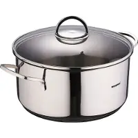 Bergner Classic Poêle de cuisson - acier inoxydable - Ø16 cm - 1.35L