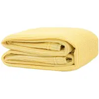 vidaXL Tapis de tente beige 250x250 cm PEHD