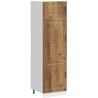 vidaXL Armoire de cuisine Kalmar imitation vieux bois Matériau dérivé du bois
