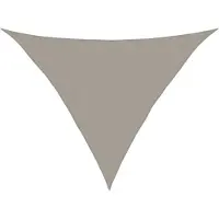 vidaXL Voile d'ombrage 160 g/m² triangulaire 2,5x2,5x3,5 m PEHD