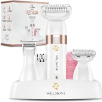 Wellshave 5 in 1 Ladyshaves for Women - Shaver Female - Epilady - Bikini trimmer Ladies - Tondeuse pour femmes et dames