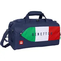Safta Sac de sport - - Bleu marine - 50x25x25 cm - Fermeture éclair - Coton - Taille unique