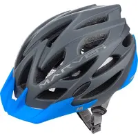 Meteor Marven I casque de vélo homme femme enfant MTB rollerhelm S 52-56 cm gris/bleu