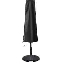 VAIVE Housse de parasol imperméable 600D avec fermeture éclair - Pour parasol flottant et parasol sur pied