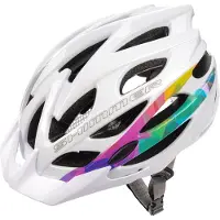 Meteor Shimmer casque cycliste hommes femmes enfants VTT rollerhelm L 58-61 cm blanc