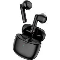 Golden Sound - Ecouteurs sans fil - Bluetooth 5.1 et adaptation universelle - avec étui de chargement et fonctions Smart Touch - pour le sport et les appels mains libres - plastique noir