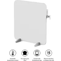 Sinji Radiateur électrique - Panneau chauffant infrarouge intelligent - Radiateur électrique - Chauffage - 10 m2 - 350 watts - Blanc
