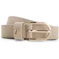 BOSS Ceinture en cuir suédé avec monogramme Double B doré