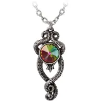 Alchemy Gothic Collier Gothic de - Light in the Dark - pour Unisexe - couleur argent - Taille Standard